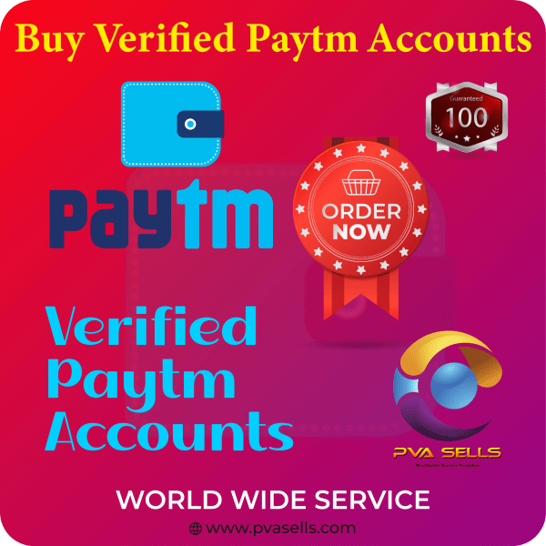 Verified Paytm Accounts