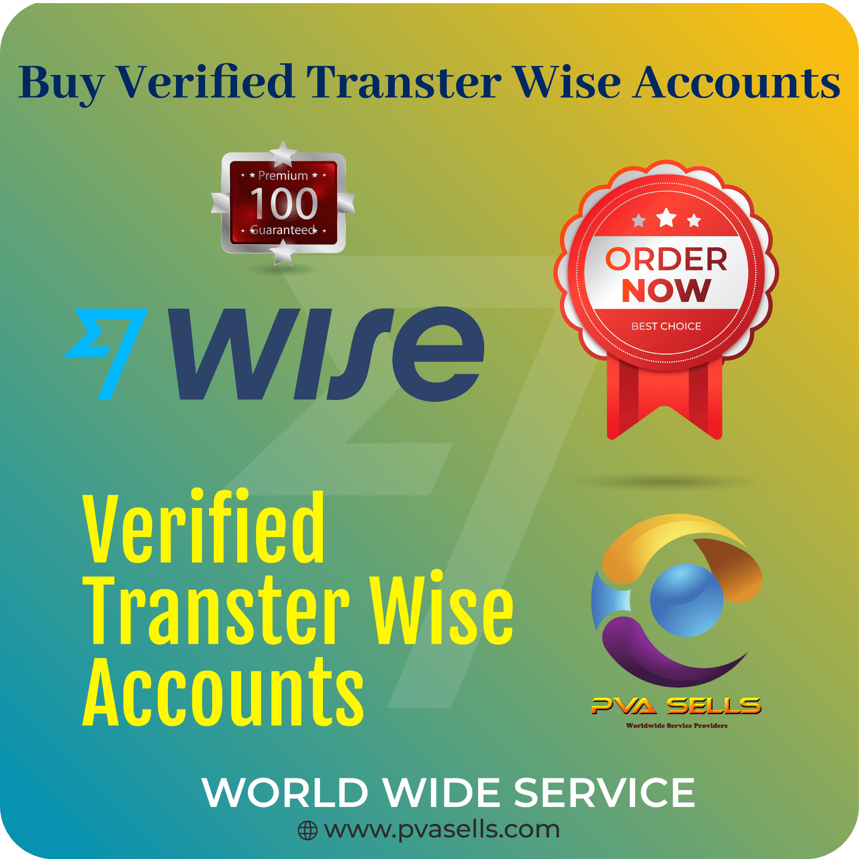 Verified TransferWise Accounts