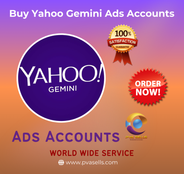 Buy Yahoo Gemini Ads Accounts