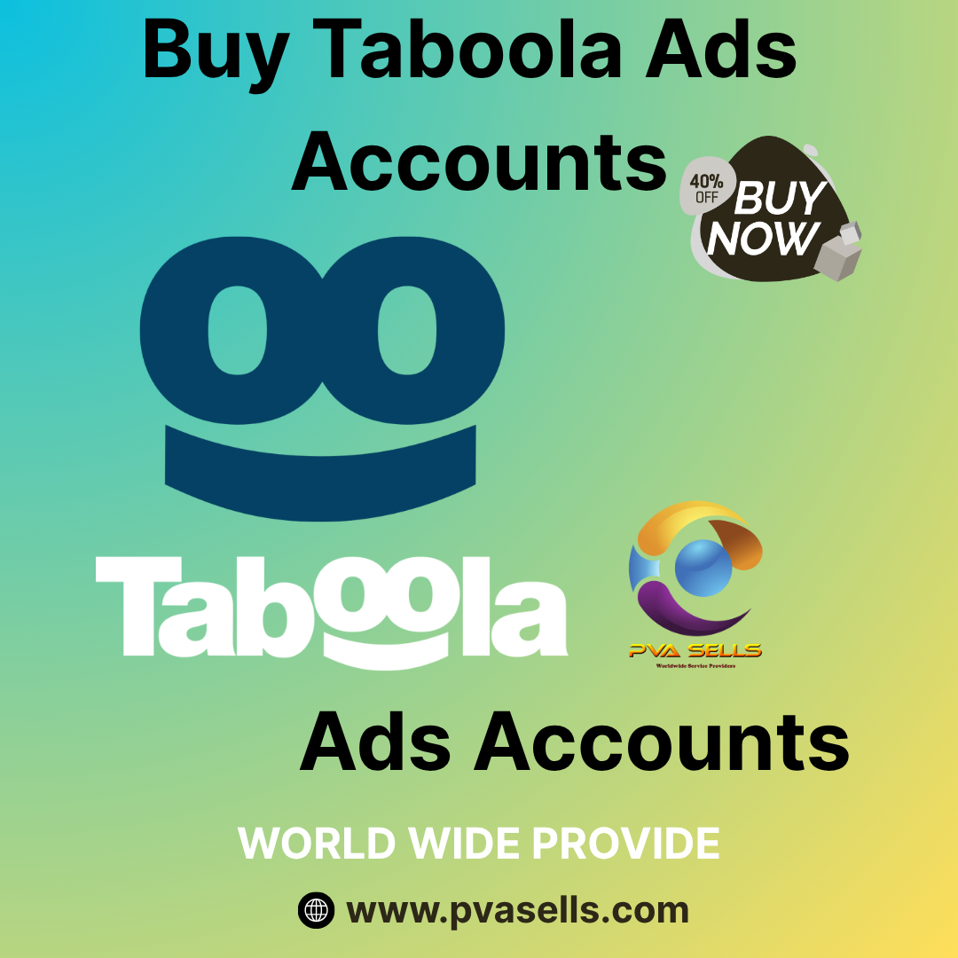 Buy Taboola Ads Accounts