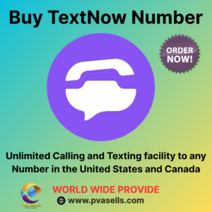 Buy TextNow Number