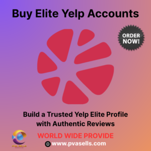 Buy Elite Yelp Accounts